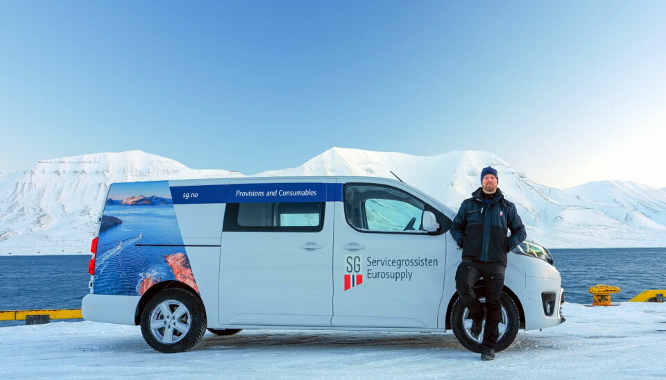 Daglig leder for Servicegrossisten Eurosupply Spitsbergen, Morten Hetland.