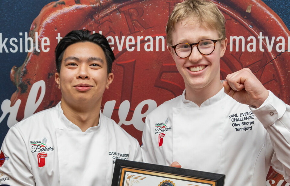 Michaels-lærlingene var aller best i kokkekonkurransen Carl Evensen Challenge 2024.