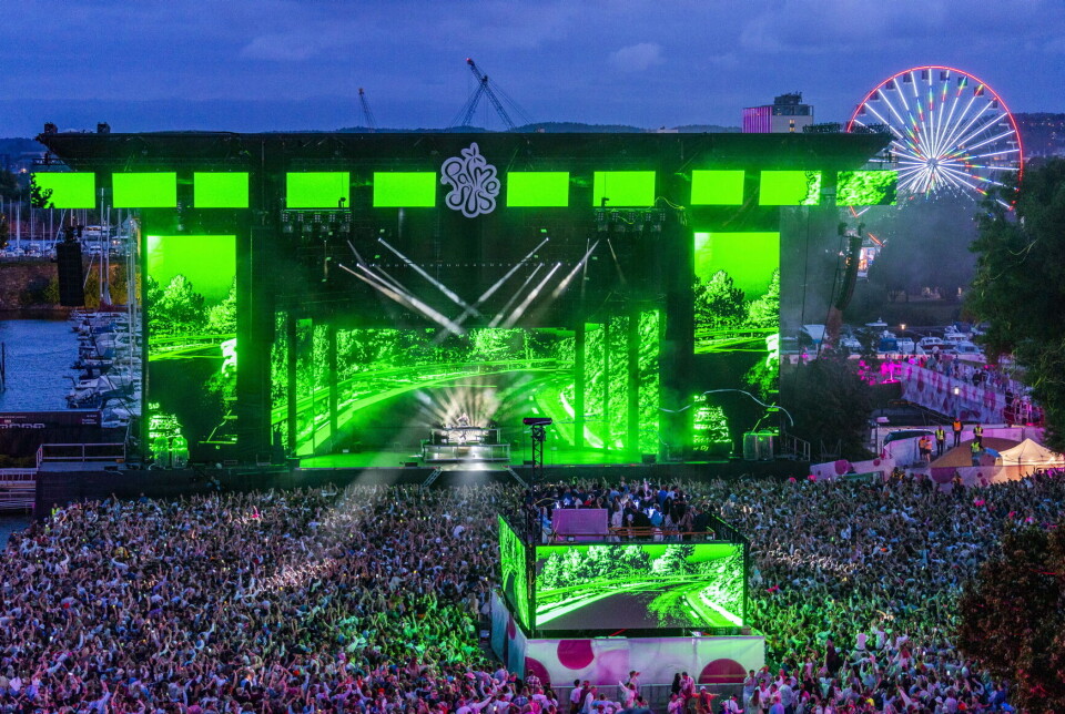 Palmesus-festivalen er populær. Her fra da David Guetta var siste artist på scenen under musikkfestivalen Palmesus som ble arrangert på Bystranda i Kristiansand i begynnelsen av juli 2022. Palmesus-festivalen er populær. Her fra da David Guetta var siste artist på scenen under musikkfestivalen Palmesus som ble arrangert på Bystranda i Kristiansand i begynnelsen av juli 2022.