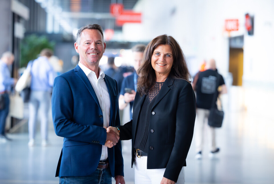 Nova Spektrum overtar Norges største reiselivsmesse, TravelXpo. På bildet kommersiell direktør i Nova Spektrum, Liv Kindem, sammen med Stewart Stjernholm fra Compass Fairs. Nova Spektrum overtar Norges største reiselivsmesse, TravelXpo. På bildet kommersiell direktør i Nova Spektrum, Liv Kindem, sammen med Stewart Stjernholm fra Compass Fairs.