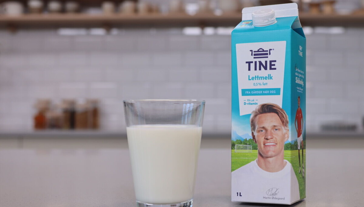 Tine samarbeider med Martin Ødegaard