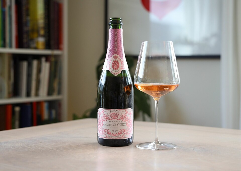 Clouets rosé champagne