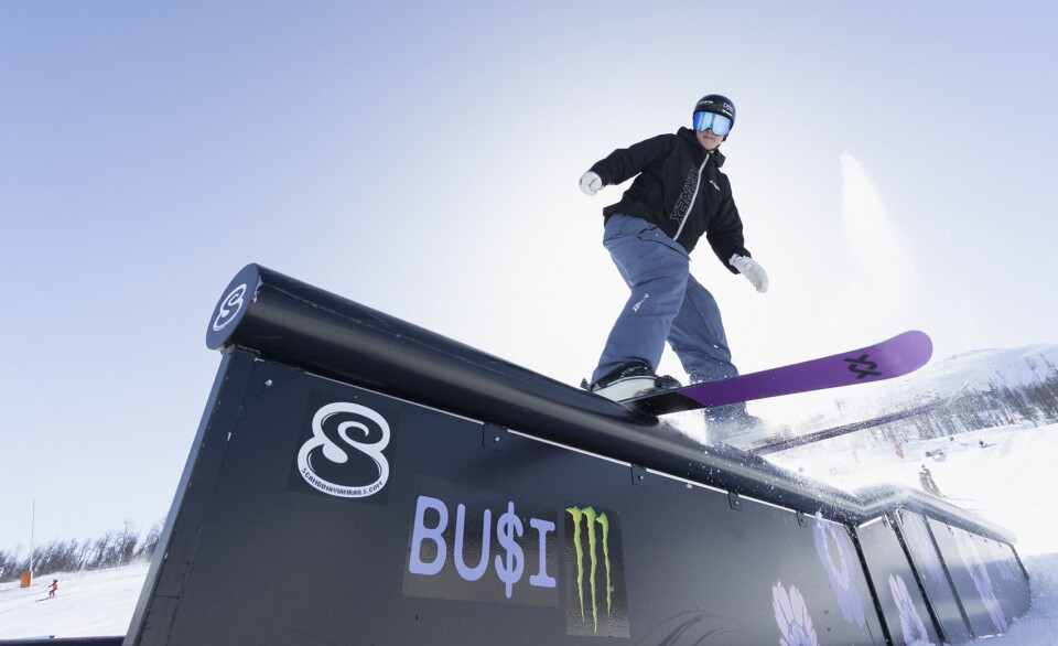 Birk Ruud, en av SkiStars ambassadører, ser frem til den nye snowparken i Trysil. Birk Ruud, en av SkiStars ambassadører, ser frem til den nye snowparken i Trysil.