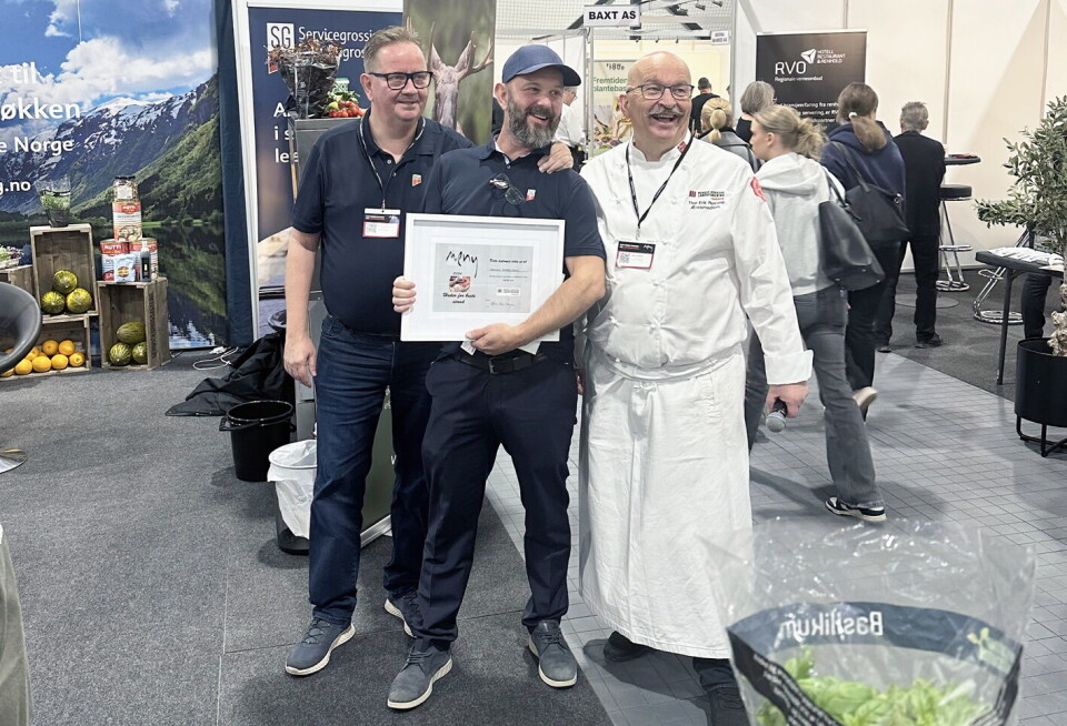 Servicegrossistenes stand ble kåret til den beste på Meny 2024 i Trondheim. Servicegrossistenes stand ble kåret til den beste på Meny 2024 i Trondheim.