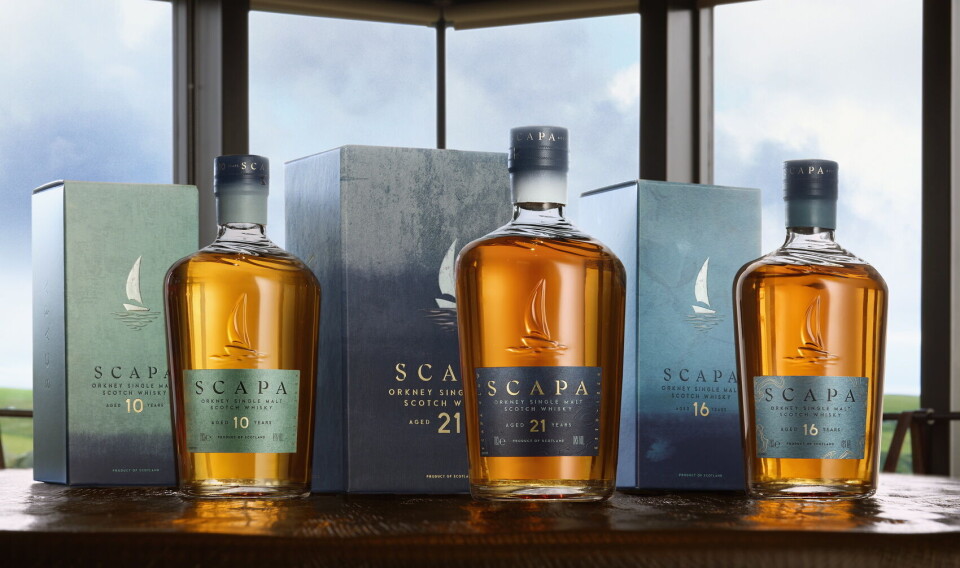Scapa er tilbake i Norge med tre nye whiskyvarianter. Scapa er tilbake i Norge med tre nye whiskyvarianter.