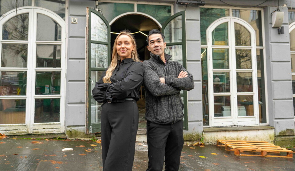Bak etableringen av Pincho Nation i Bergen står franchisetaker-duoen Thea Larkleiv Henriksen og Henrik Vinh La. Bak etableringen av Pincho Nation i Bergen står franchisetaker-duoen Thea Larkleiv Henriksen og Henrik Vinh La.