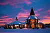 Santa Claus Holiday Village i Rovaniemi i Finland.