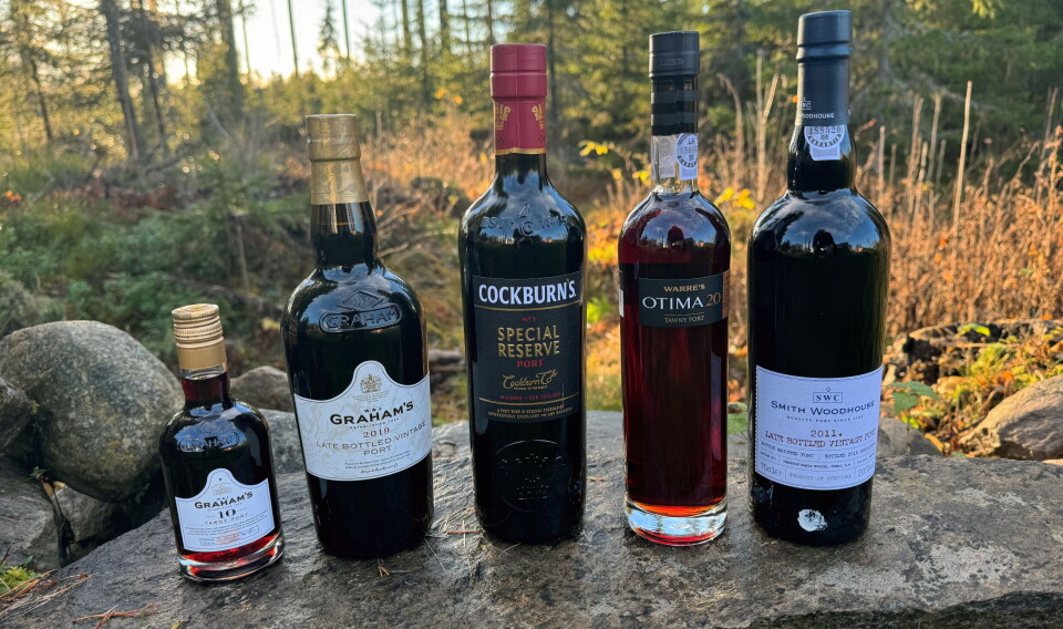 Noen av portvinene fra Symington Family Estates. Noen av portvinene fra Symington Family Estates.