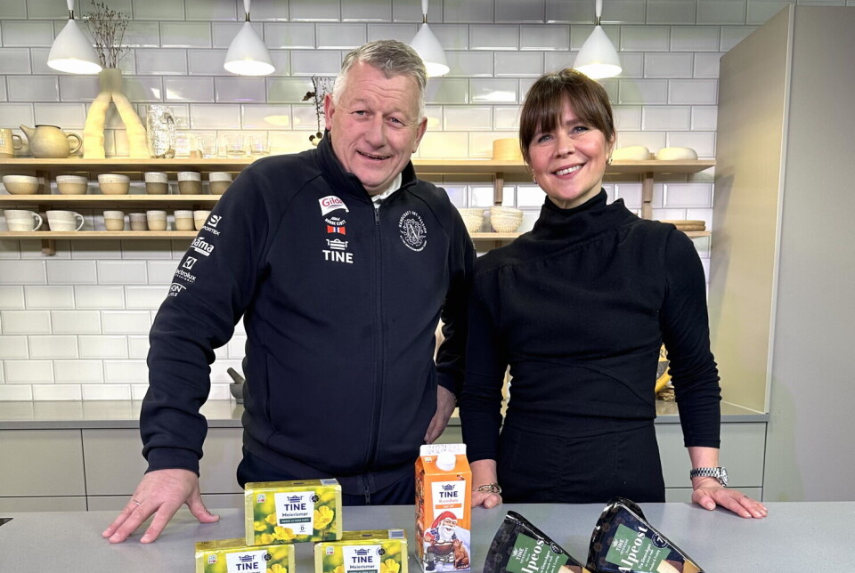 Direktør marked hos Tine, Unn Nikolaisen, sammen med daglig leder for NKL, Espen Wasenius. Direktør marked hos Tine, Unn Nikolaisen, sammen med daglig leder for NKL, Espen Wasenius.