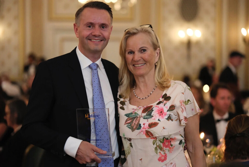 Fursetgruppen er vinneren av den europeiske hedersprisen «HOTREC Award». Gjøran Sæther tok imot prisen på vegne av Fursetgruppen under gallamiddagen på HOTRECs årsmøte i Oslo tirsdag 29. april. Kristin Krohn Devold delte ut prisen