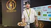 Pizzakokk Francesco Solimeo ble hedret med tittelen Best Of The Best Pizza Champion Chef 2025 Michelin Class Pizza for sin innsats. I tillegg kom han på andreplass i kategorien «Nordic Best Gourmet Pizza». Foto: Pizza Champion Cup.