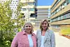 Administrerende direktør for Coor Norge, Stine Solheim (til venstre) og administrerende direktør for Schage Eiendom, Matilda Vinje.