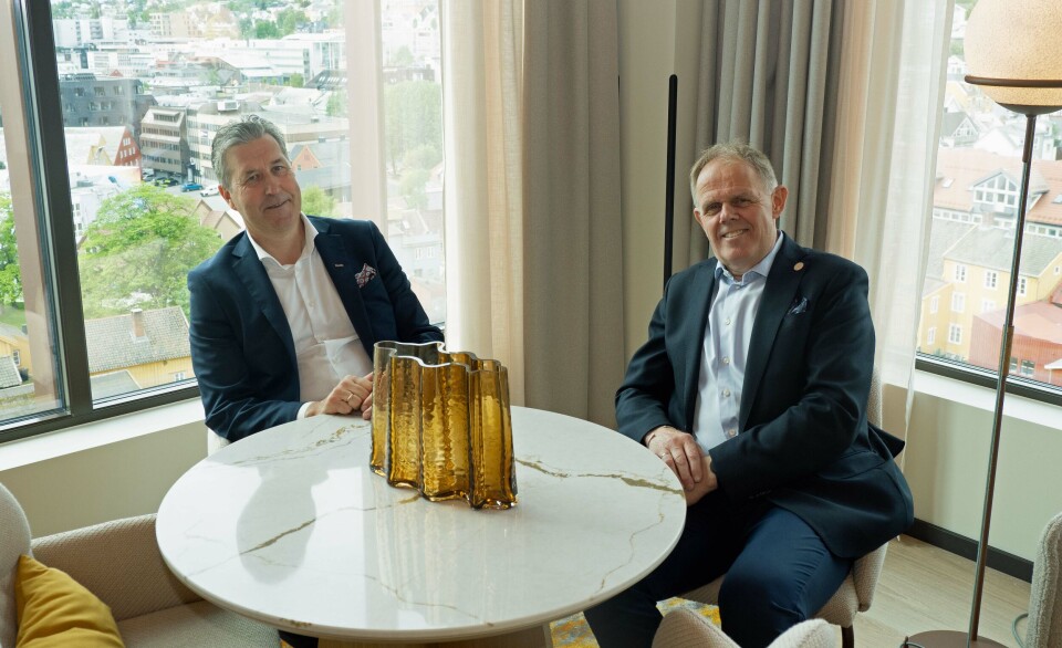 Asle Prestegard (til venstre) og Poul-Henrik Remmer har 305 nye rom til gjester som kommer til Tromsø. Asle Prestegard (til venstre) og Poul-Henrik Remmer har 305 nye rom til gjester som kommer til Tromsø.