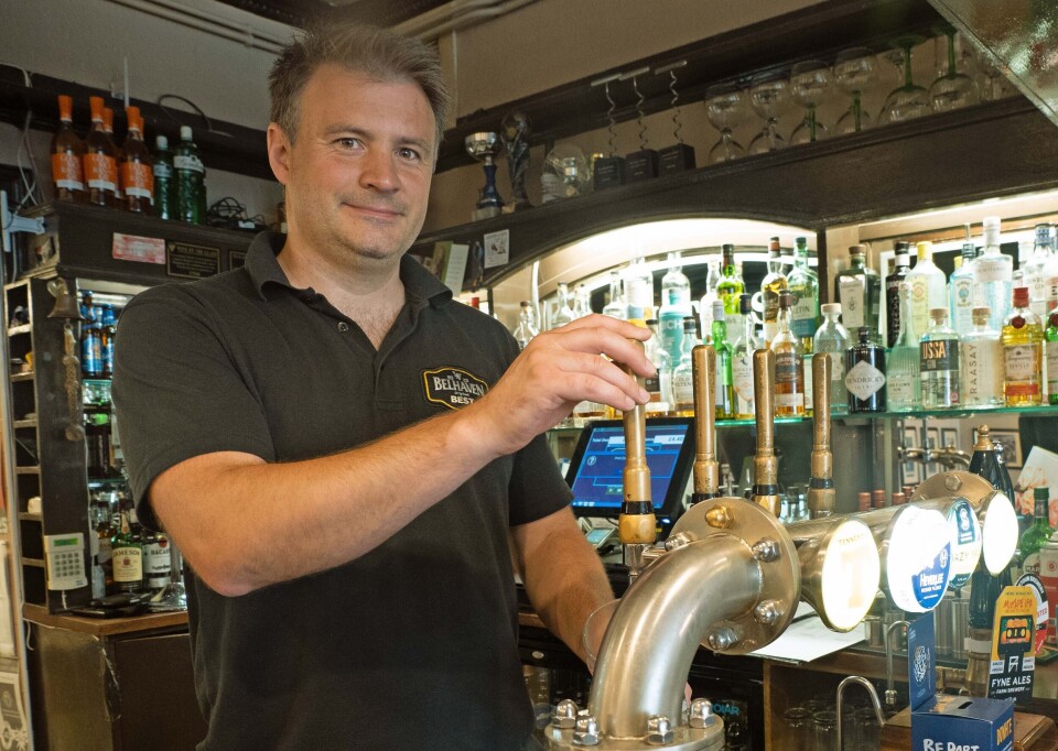 Iain Hewitt tilbyr Skottlands beste pint.