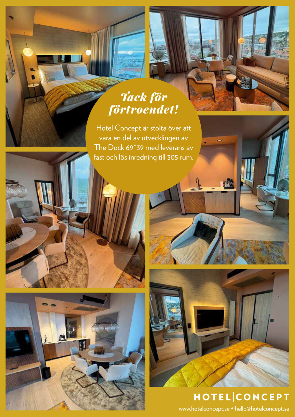 annonse for hotel concept