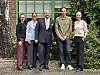 Fra venstre Mariann Bergerud (prosjektleder for Liwlig), Linnéa Öström (eventansvarlig hos Nores), Lars G. Rosenberg (rådgiver hos Liwlig), Lars Erik Steffensen (produsent hos Liwlig) og Marianne Lund (administrerende direktør for Nores).