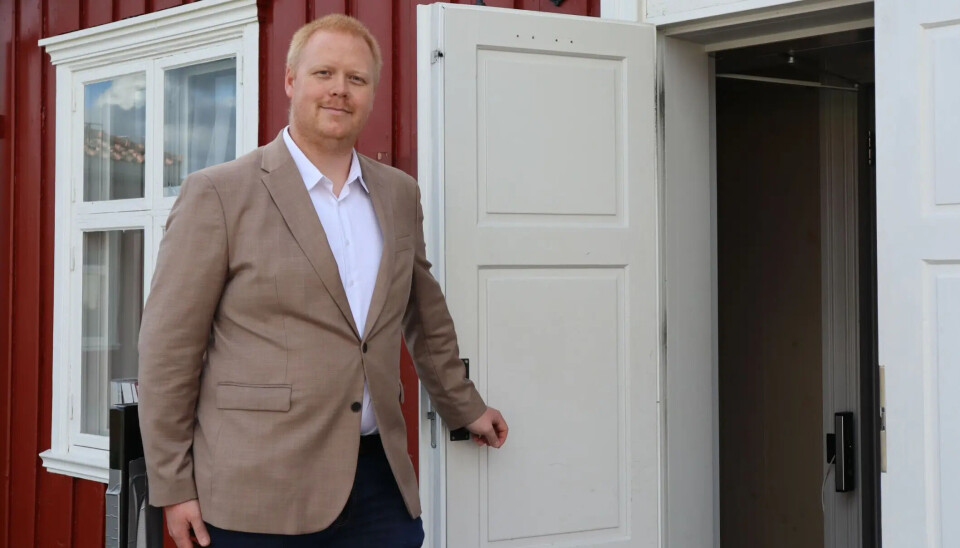 Glenn-Thomas Engebretsen holder dørene åpne til restauranten på Festningen Hotel & Resort i Kongsvinger. Glenn-Thomas Engebretsen holder dørene åpne til restauranten på Festningen Hotel & Resort.
