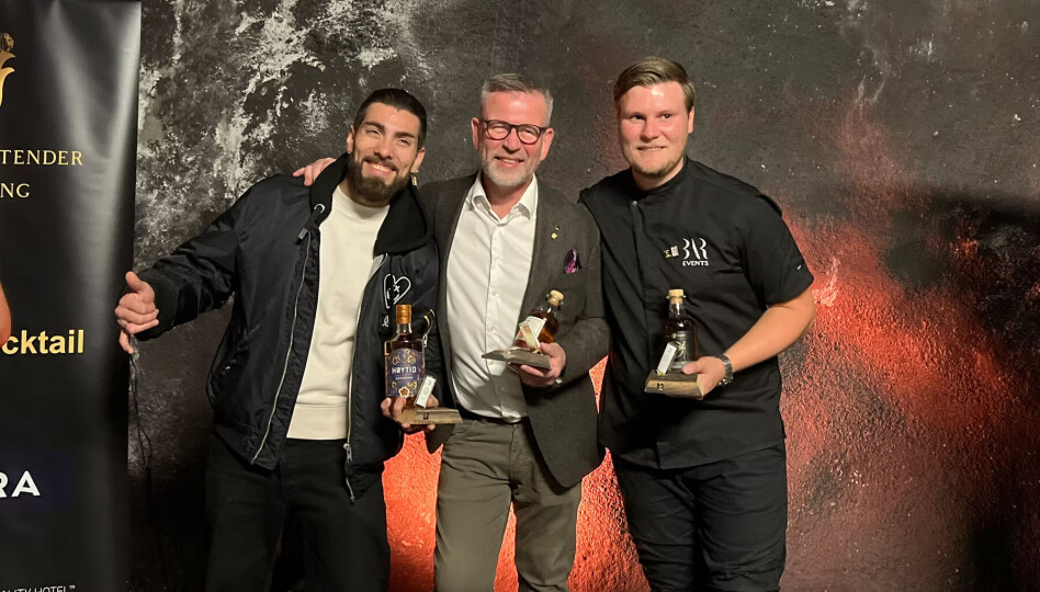 Color Line-bartender vant NM i akevittcocktail igjen