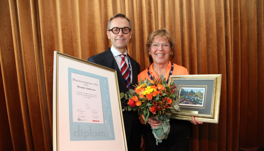 Matomsorgsprisen til Wenche Andersen