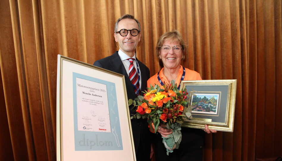 Matomsorgsprisen til Wenche Andersen