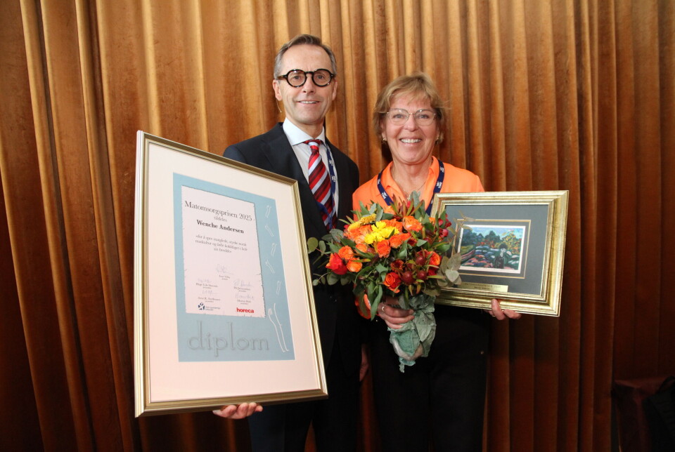 Matomsorgsprisen til Wenche Andersen