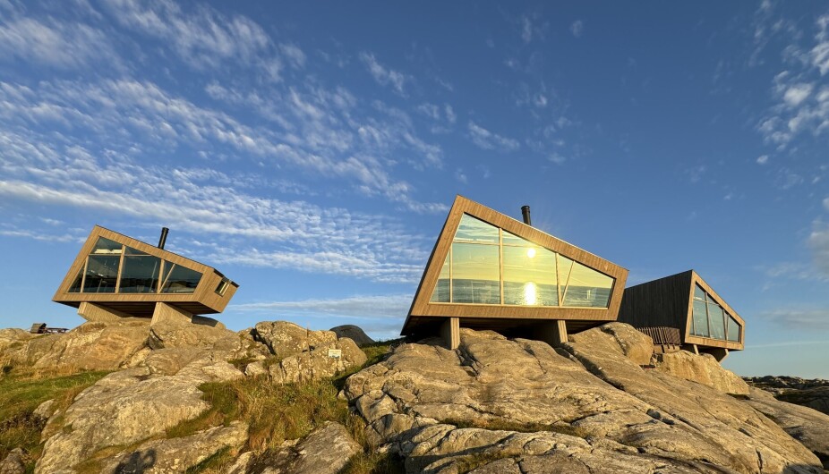 Panoramahyttene hyllet for vertskap og design