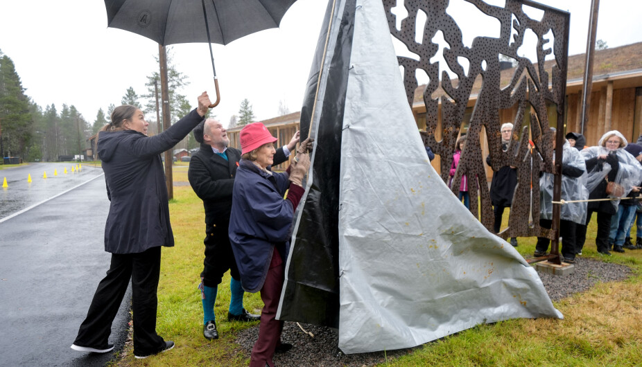 Dronning Sonja åpnet Norsk Skogfinsk museum