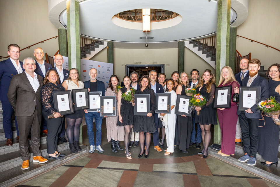 Prisvinnerne i Culinary Hotel Awards samlet på Sommerro. Prisvinnerne i Culinary Hotel Awards samlet på Sommerro.