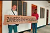 Zanegg Chefs School er nå en realitet på Zanzibar. Til venstre Nils-Henning Nesje, og til høyre Innocent Thomas.