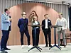 I panelsamtalen deltok moderator Kårstein Løvaas, Kjetil Engen fra Synoptik, Elisabeth Haug adm.dir. i Farmasiet, André Knüppel adm.dir. i Oda og  Anders Kjellén, adm.dir. i Sunkost,  Retail Summit 26