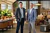 Konsernsjef John Thomasgaard og finansdirektør Krister A. Pedersen.