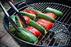 Grønnsaker på grillen.