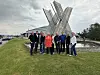 Arbeidsgruppen for Østlandske Storhusholdning 2027: Fra venstre Konrad Sel (prosjektleder), Bernt Roarsen (Messeselskapet), Terje Flaatrud (Asko Hedmark), Ida Hodt (Messeselskapet), Solbjørg Kvalshaugen (NHO Reiseliv Innlandet), Jeanette Andersen (Norengros), Lars Røste (Vikingskipet), Øyvind Larsen (R. Nordli Interiør), Mailene Balkøy (Lærlingkompaniet Innlandet) og Bente Ekeberg Bodin (Vikingskipet). Brede Hemma (ATW Storkjøkken) var ikke til stede da bildet ble tatt.