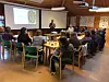 Ekteparet Viken holder kurs og foredrag for blant annet privatpersoner, skoler, næringsliv og offentlige aktører. Her fra Porsanger i Finnmark.