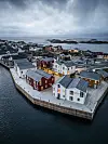 Henningsvær Bryggehotell i Lofoten.