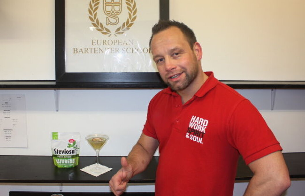 Steinar Jensen Bartender Sukkerfri drink Steinar Jensen Bartender Sukkerfri drink