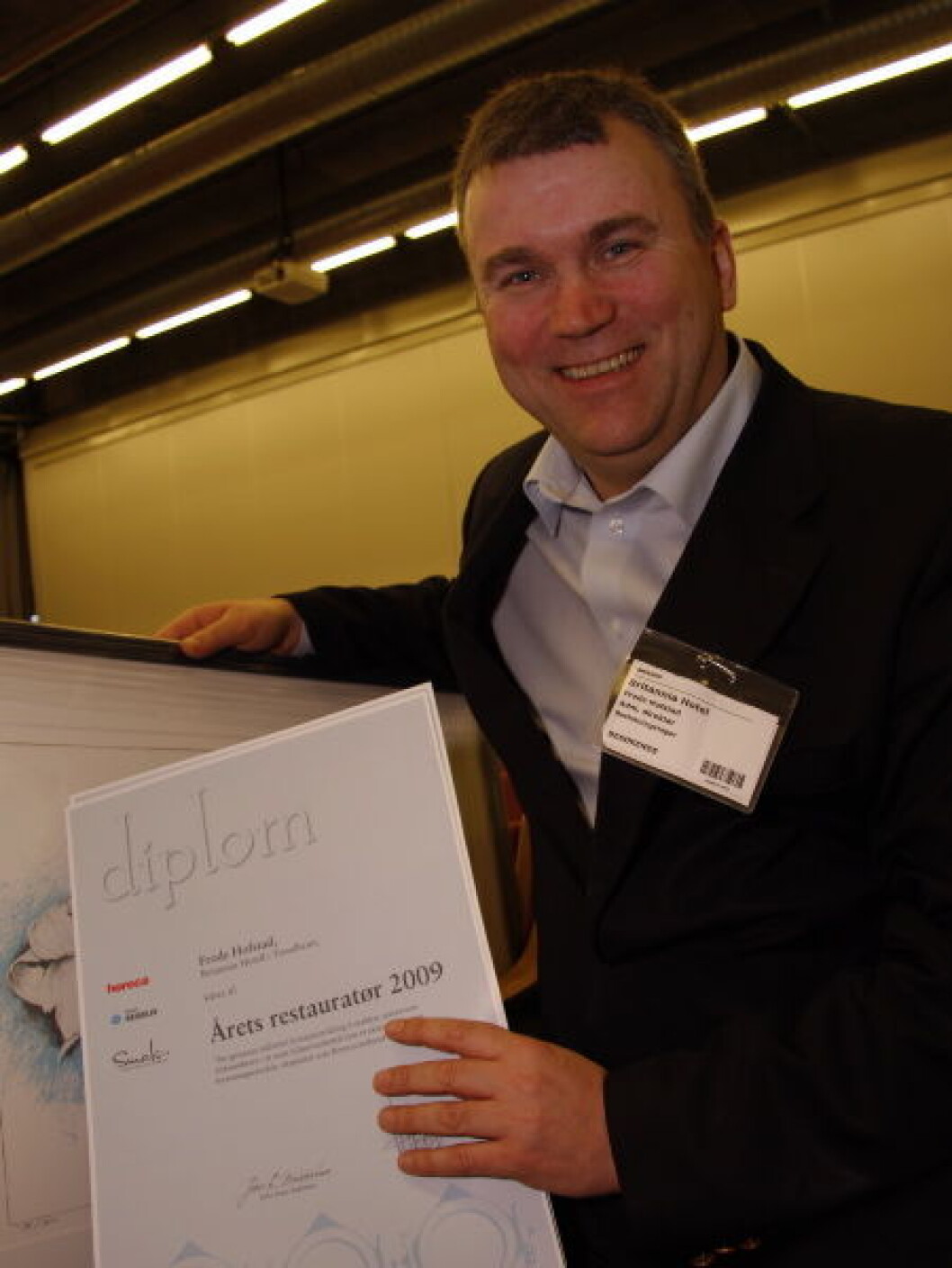Frode Hofstad pris1 Frode Hofstad pris1