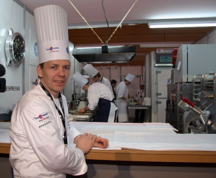 Odd Ivar Solvold fikk bronse i Bocuse d'Or i 1997, har vært coach ved en rekke anledninger senere. (Foto: Morten Holt) Odd Ivar Solvold fikk bronse i Bocuse d'Or i 1997, har vært coach ved en rekke anledninger senere. (Foto: Morten Holt)