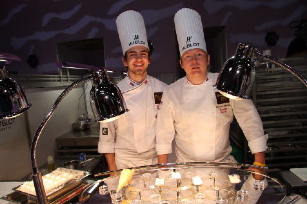 Gunnar Hvarnes og Filip A Bendi Geneve Gunnar Hvarnes og Filip A Bendi Geneve