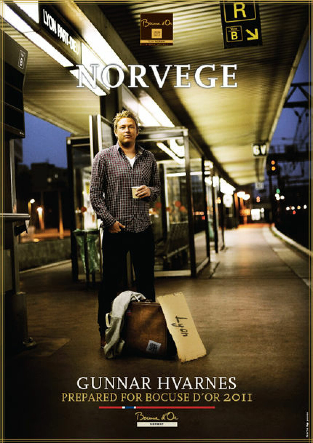 Norge Gunnar Hvarnes Bocuse dOr poster