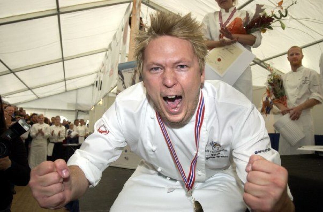 Gunnar Hvarnes jubler Gunnar Hvarnes jubler