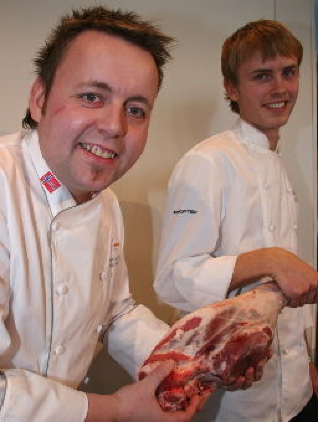 Sven E Renaa og Geir Skeie lam Sven E Renaa og Geir Skeie lam