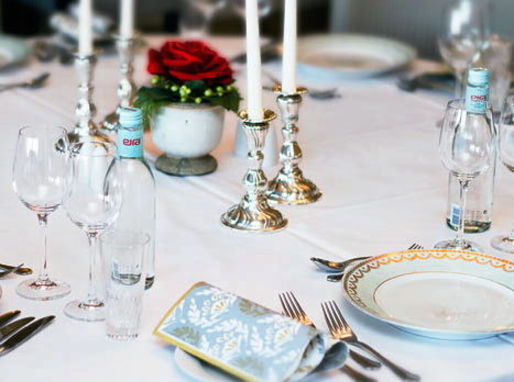 Eirawater restaurantbord Eirawater restaurantbord