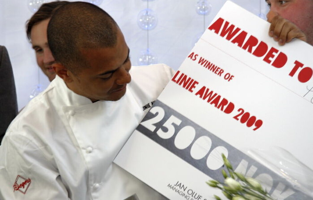 Petter Beyer vinner Linie Award 2009-2 Petter Beyer vinner Linie Award 2009-2