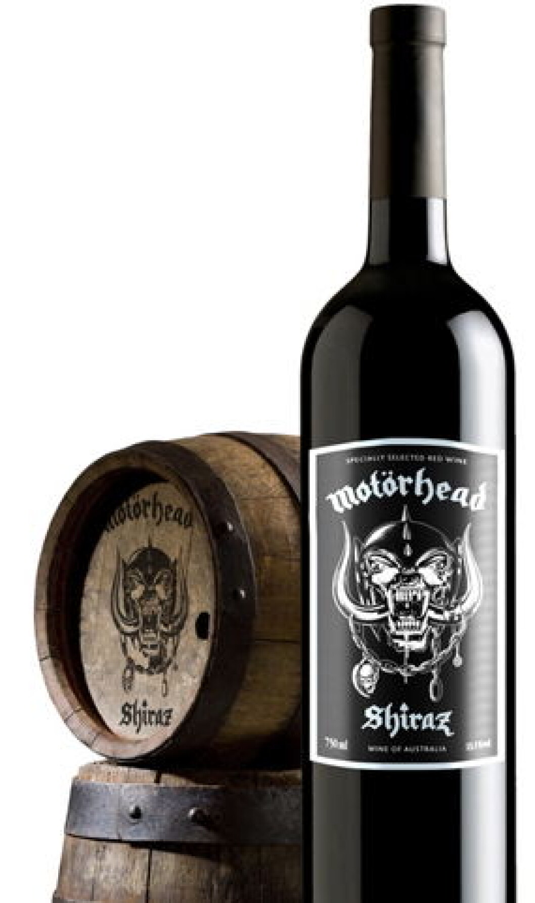 MotorheadShirazflaskeogtønne MotorheadShirazflaskeogtønne