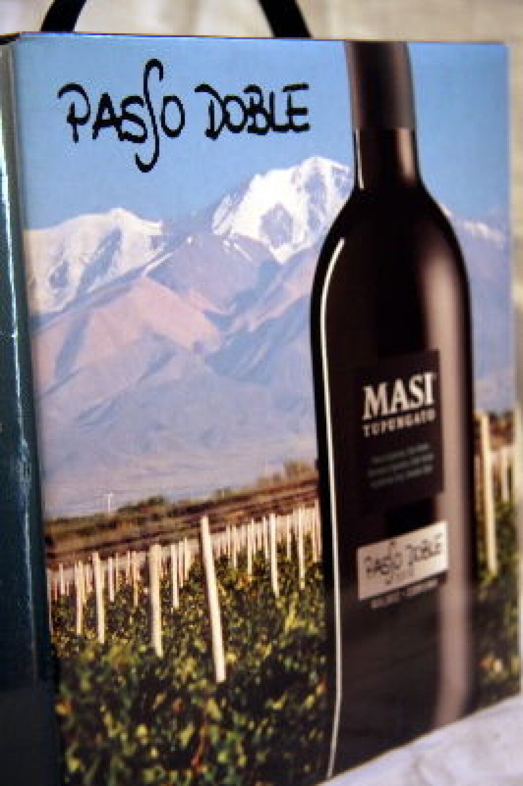2008-årgangen av Masis Passo Doble, på boks. 2008-årgangen av Masis Passo Doble, på boks.