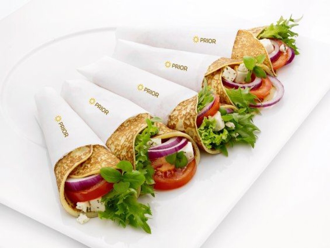 Pannekake wraps Priorlogo Pannekake wraps Priorlogo