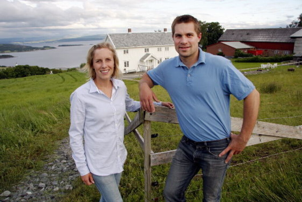 Husfrua Lise og Per Magnus ute5 Husfrua Lise og Per Magnus ute5