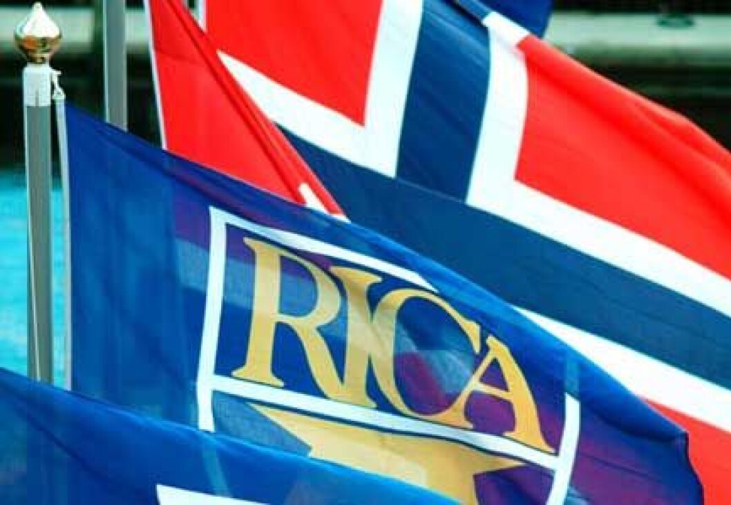 Rica norsk flagg Rica norsk flagg