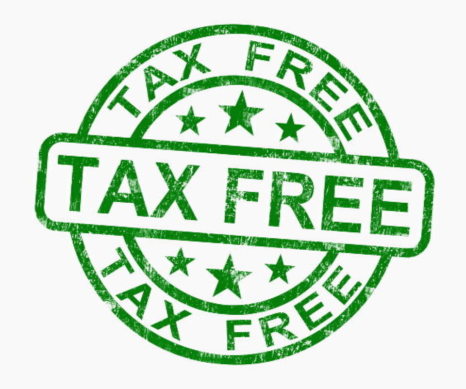 Tax free COLOURBOX4249573